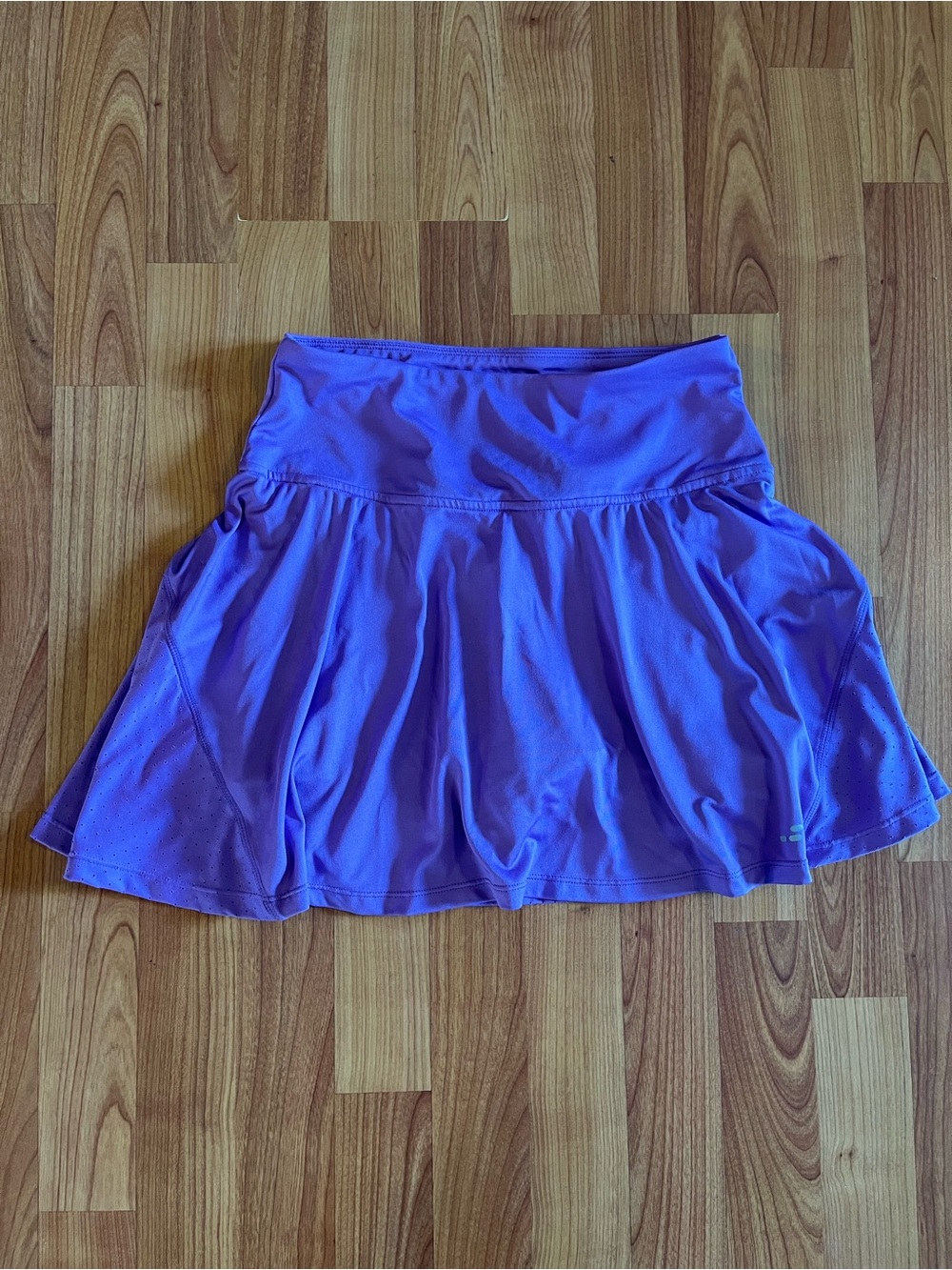 Lilac Purple tennis Skirt with Built-In Shorts